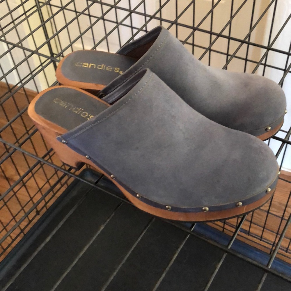 Candies wooden bottom clogs